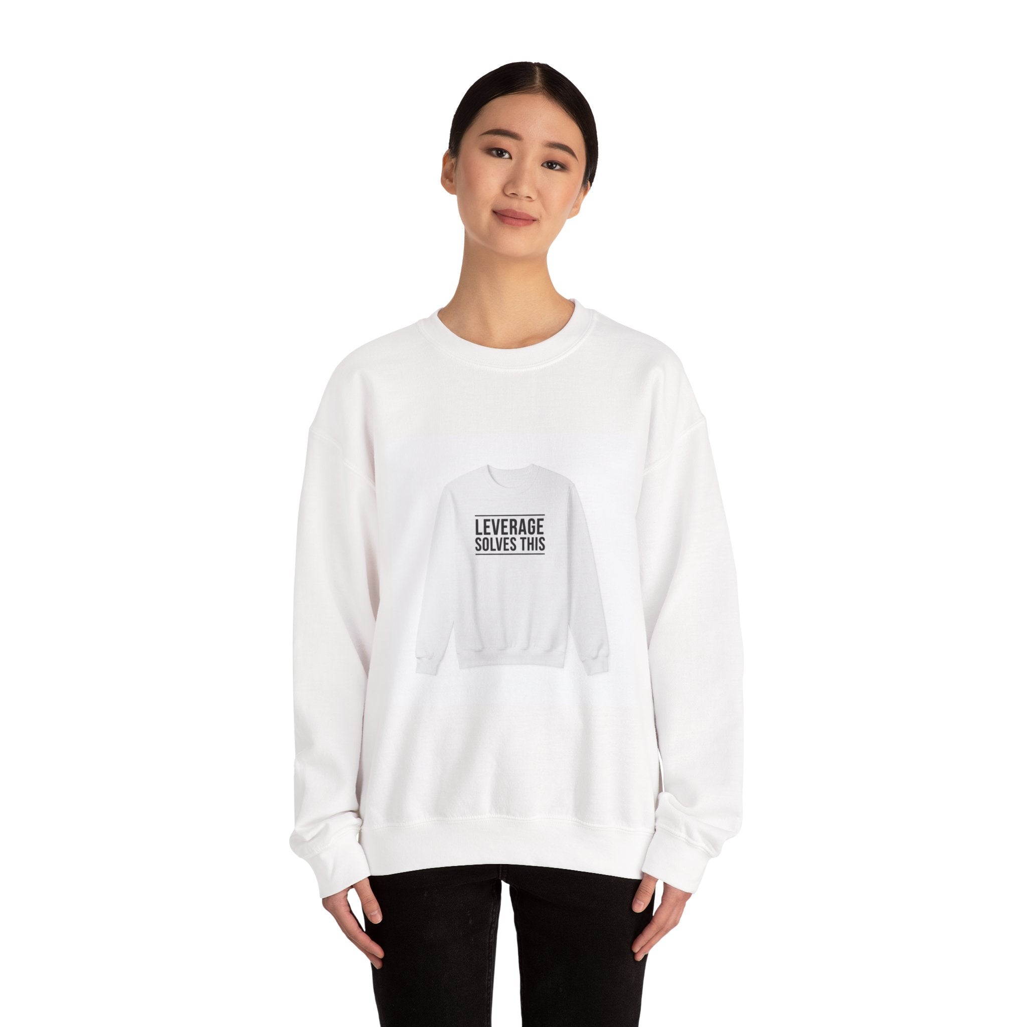 Leveraged Coffee Crewneck Sweatshirt | cocoa sweatshirt, caffeine crew