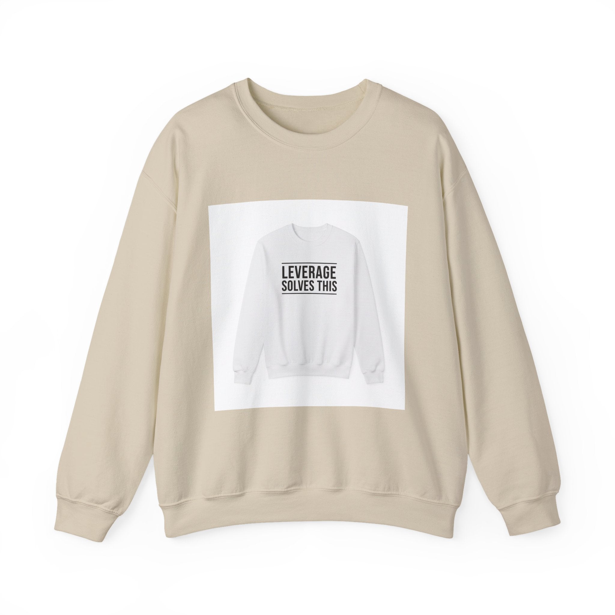 Leveraged Coffee Crewneck Sweatshirt | cocoa sweatshirt, caffeine crew