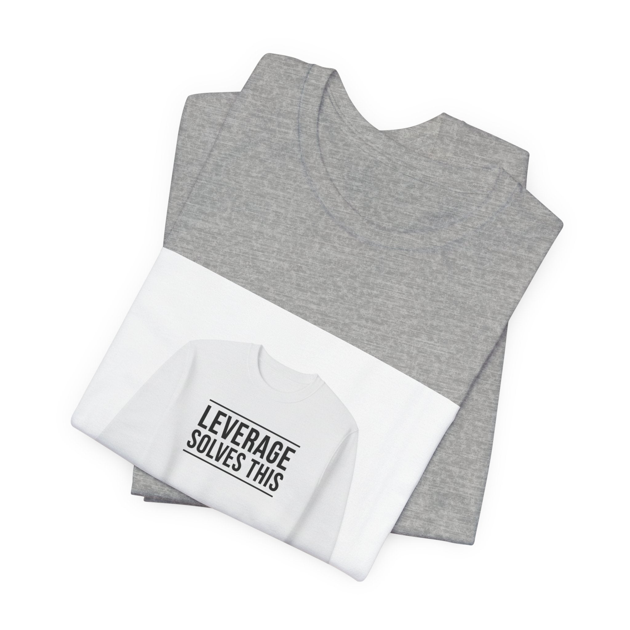 Leverage Solves This Tee | coffee lover, caffeine crew
