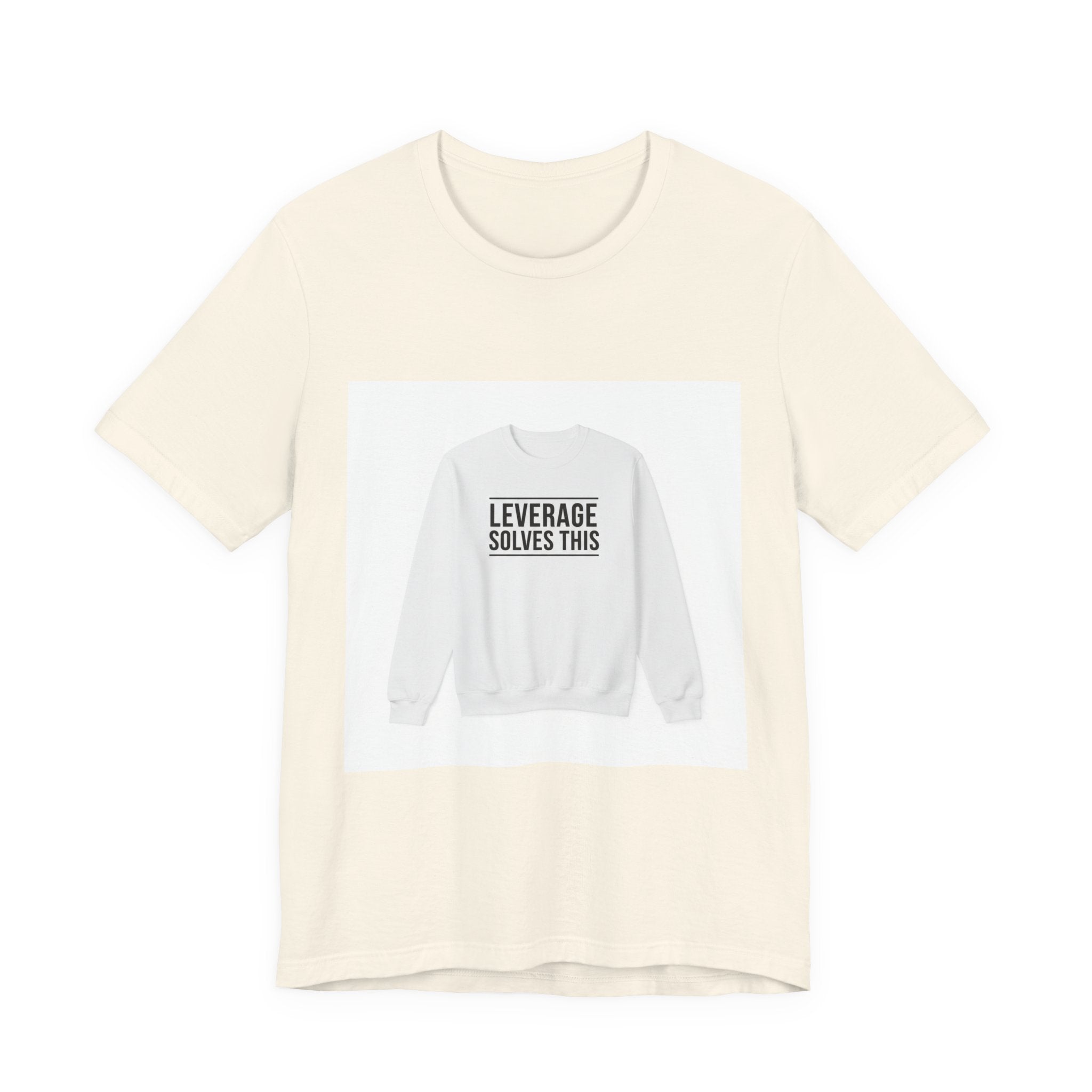 Leverage Solves This Tee | coffee lover, caffeine crew