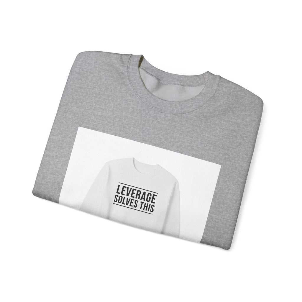 Leveraged Coffee Crewneck Sweatshirt | cocoa sweatshirt, caffeine crew