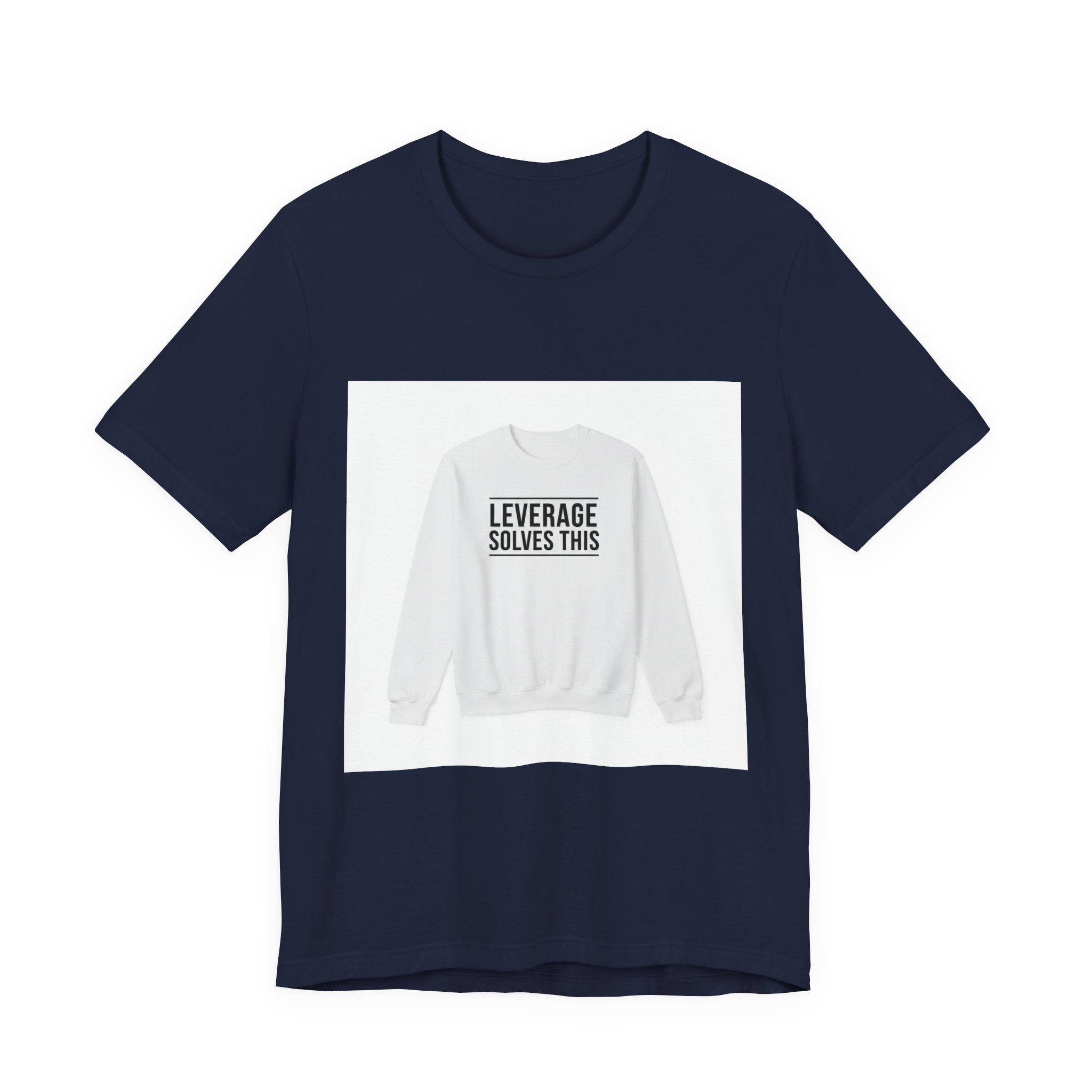 Leverage Solves This Tee | coffee lover, caffeine crew