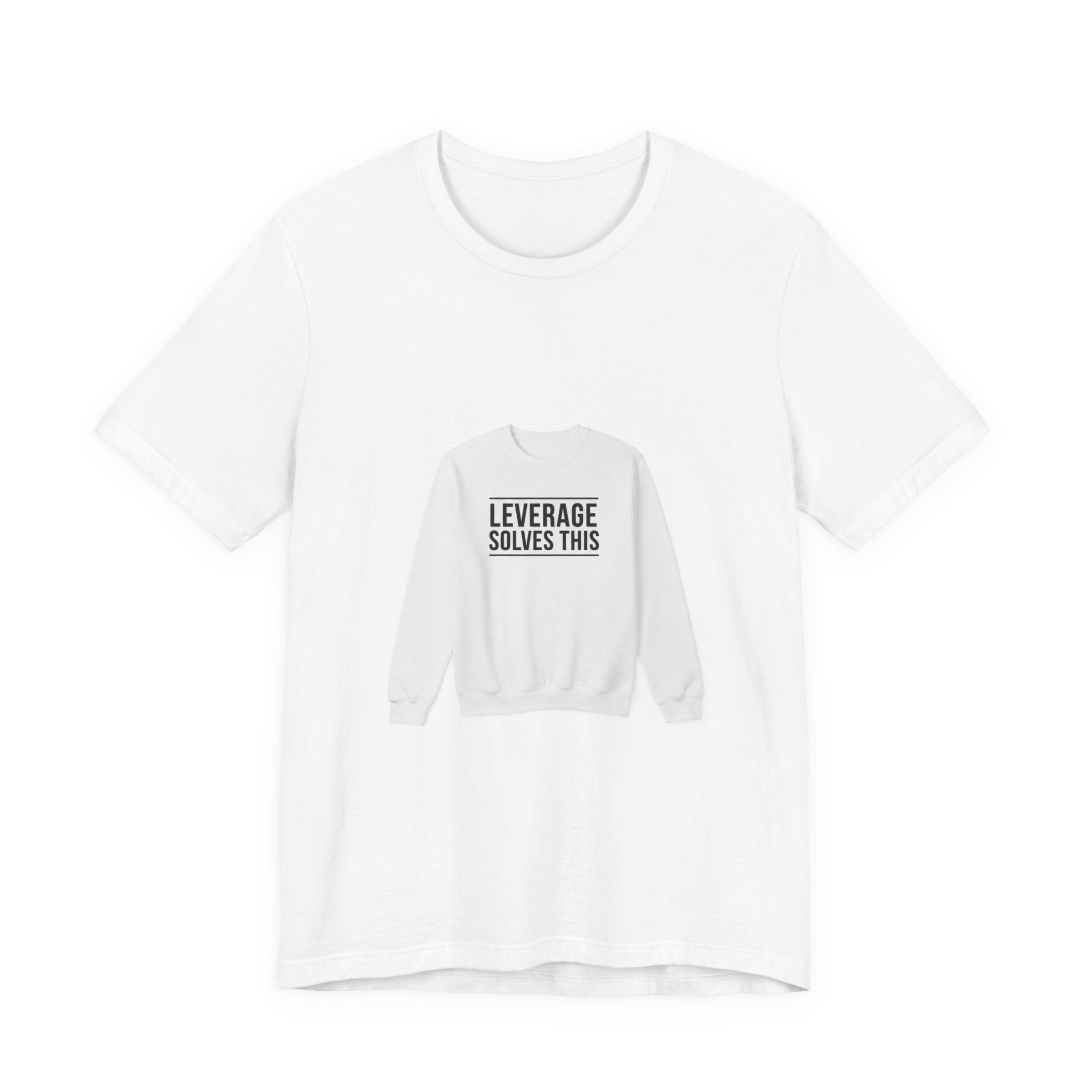 Leverage Solves This Tee | coffee lover, caffeine crew