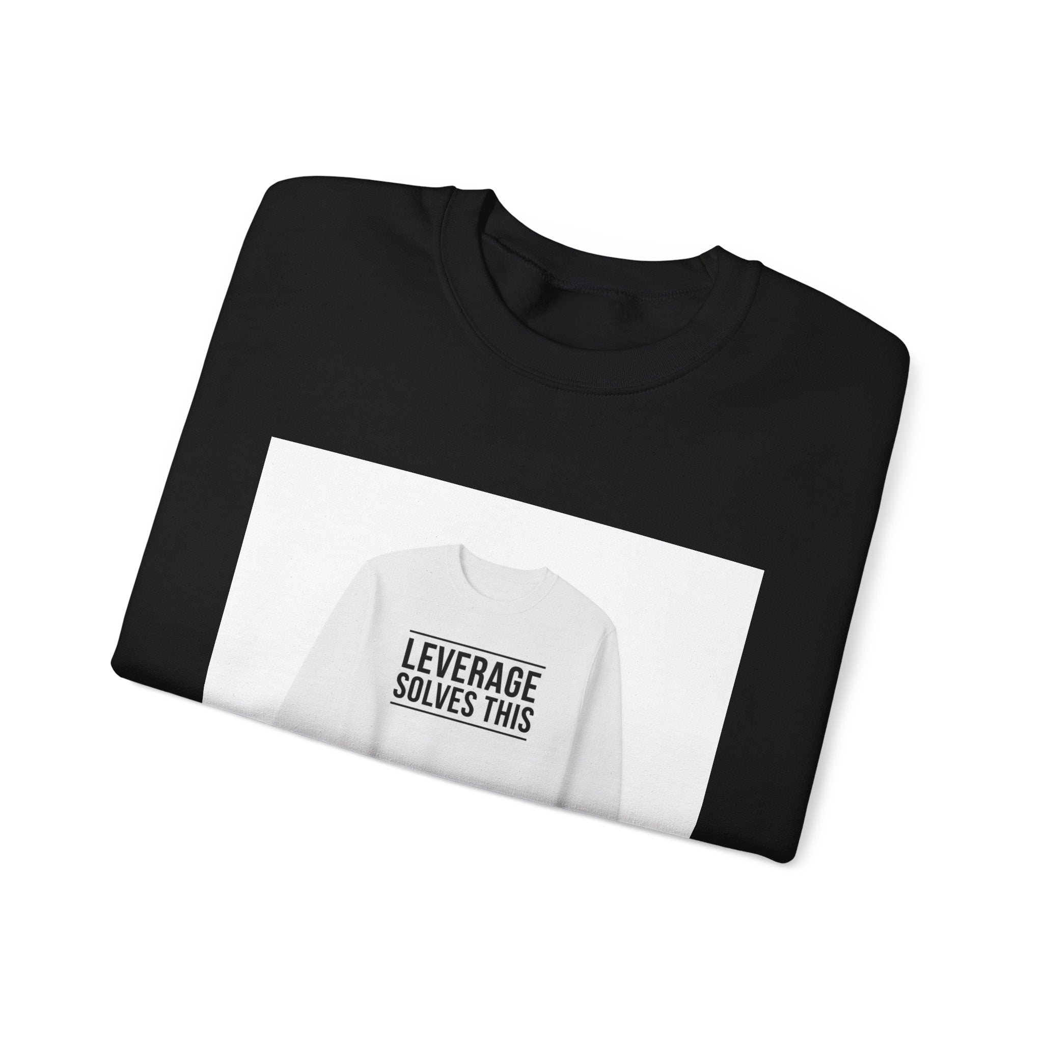 Leveraged Coffee Crewneck Sweatshirt | cocoa sweatshirt, caffeine crew