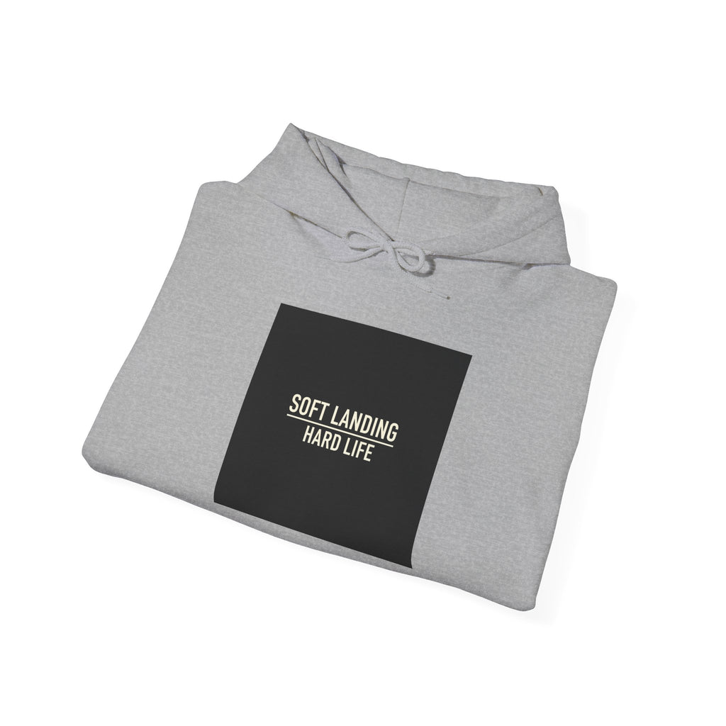 soft landing hard life hoodie | Gen-Z slang hoodie, internet lingo