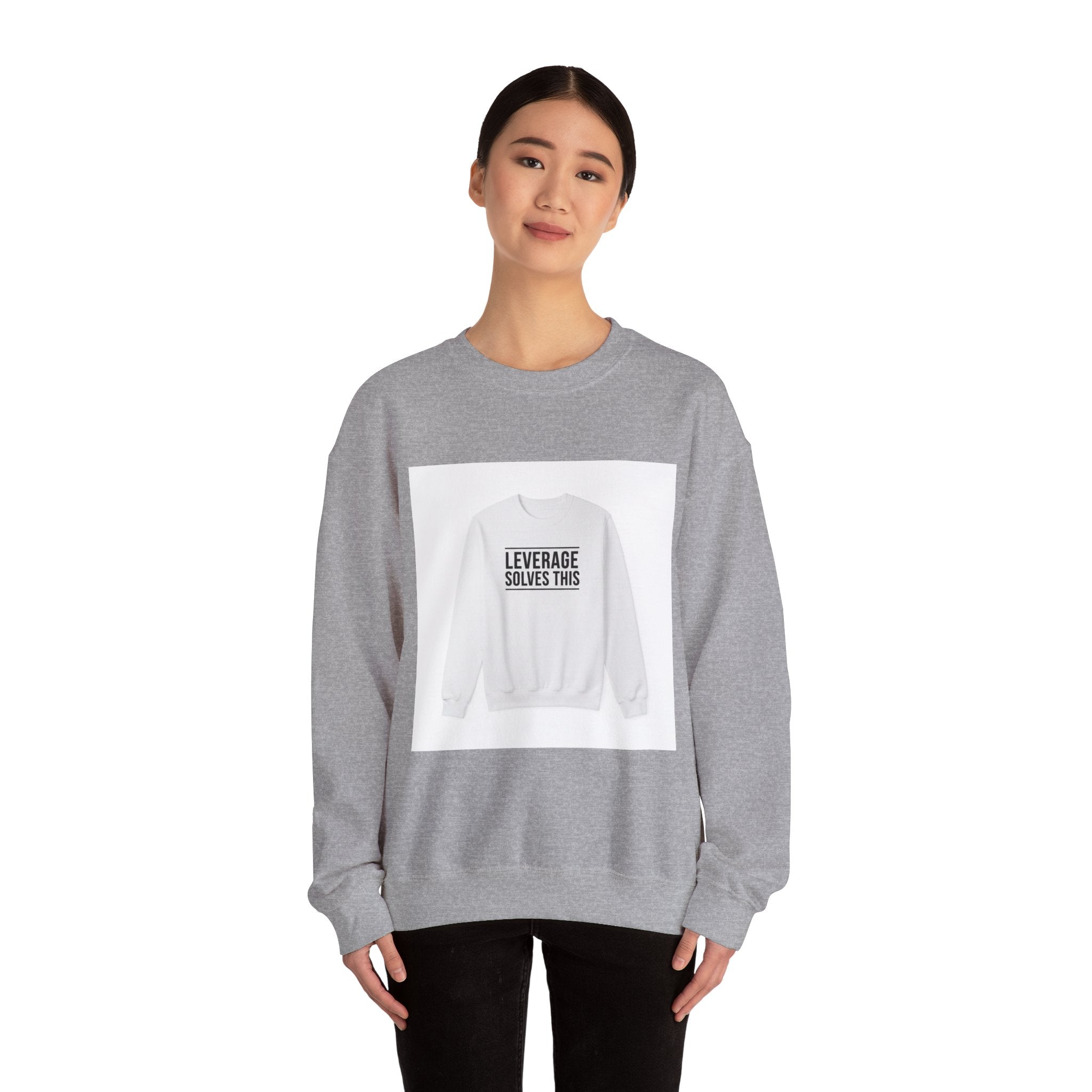 Leveraged Coffee Crewneck Sweatshirt | cocoa sweatshirt, caffeine crew