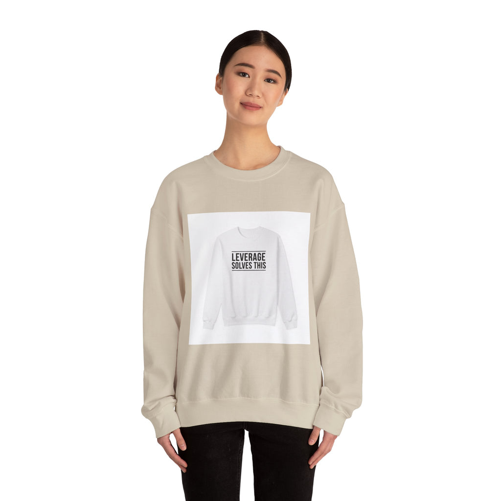 Leveraged Coffee Crewneck Sweatshirt | cocoa sweatshirt, caffeine crew